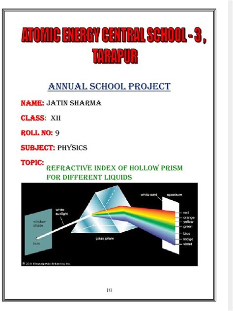 Innovative Science Project Class 12 的图像结果