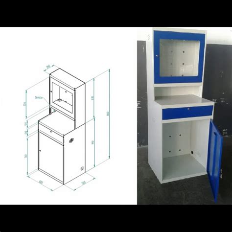 metal fabrication services - Industrial Computer Cabinet Enclosure for ...