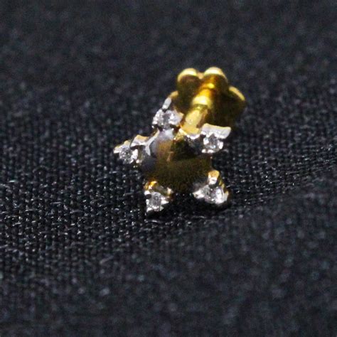 Buy Star Shape Diamond Nosepin in Kerala, India | Chungath Jewellery ...