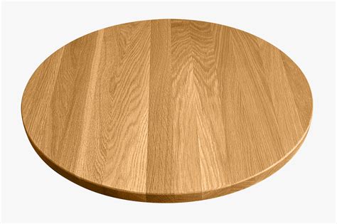 Round Solid Oak Table Top - Custom solid oak dining tables, desks and more