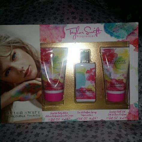 Taylor Swift Incredible Things Perfume Set | Perfume set, Scented body ...