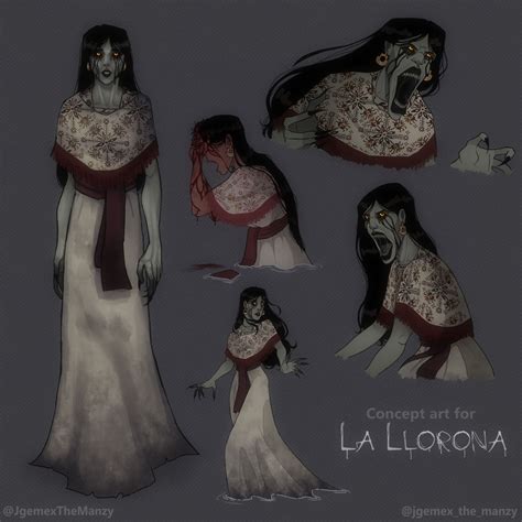 La Llorona - Concept art for JG Universe by jgemex on DeviantArt