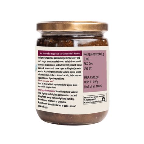 Honey Rose Gulkand – Honey and Spice