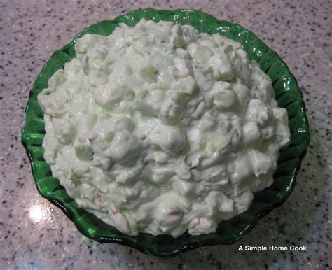 Seven 1970′s Recipes, Recipe 1: Watergate Salad