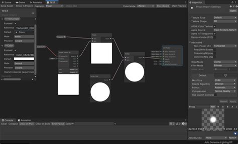 Unity Shader Graph Transparent Texture 的图像结果
