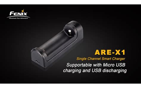 Fenix ARE-X1 - USB Charger for 18650, 26650 Li-ion batteries ...