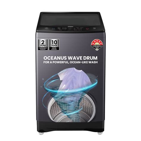 Haier 10.5 Kg 5 star Fully Automatic Top Loading Washing Machine HWM105 ...