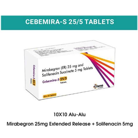 CEBEMIRA-S 25/5 TABLETS Chemo Biological
