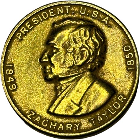 Token - President Coin (12 - Zachary Taylor) - United States – Numista