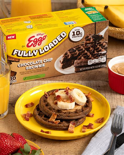 The Elvis Fully Loaded Brownie Waffle - L'Eggo My Eggo®
