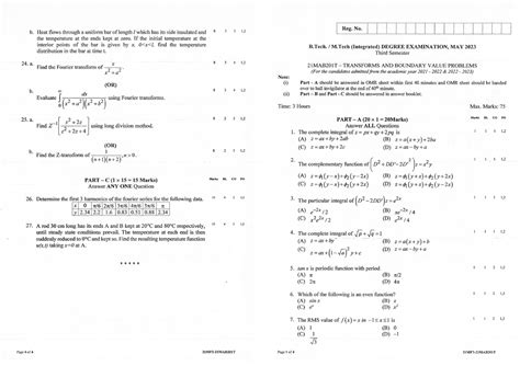 21MAB201T - transform and boundary value theorem - Studocu