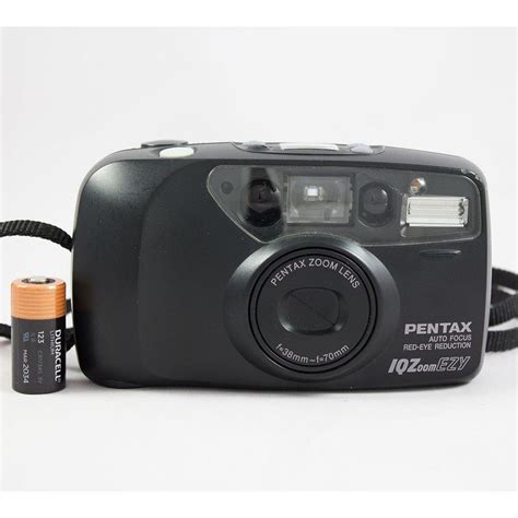 Pentax Iqzoom EZY 35mm AF Red-eye Reduction Point & Shoot Film Camera ...