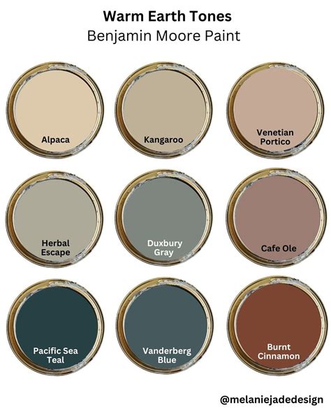 Melanie Jade Design - This Benjamin Moore paint palette is a stunning ...