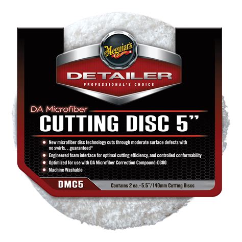 DMC5-DA Microfiber Cutting Disc 5" (2 pack) | Meguiar's