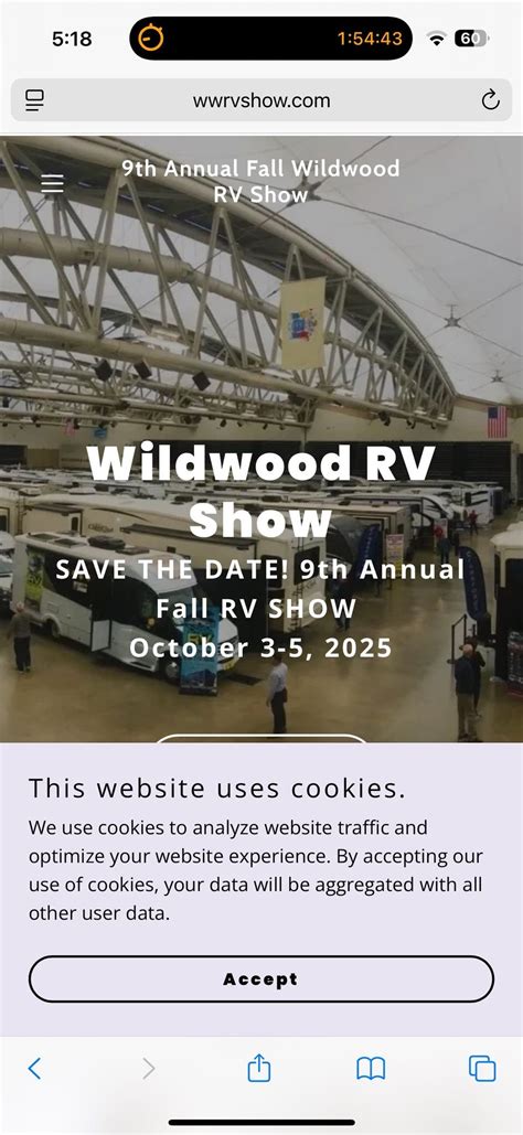 Wildwood Nj Rv Show, Wildwood Convention Center, Wildwood, NJ, Delmont ...