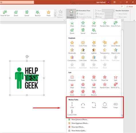 Image result for Motion Animation in PowerPoint