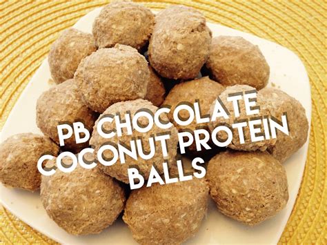 Chocolate Protein Powder Energy Balls at David Pisani blog