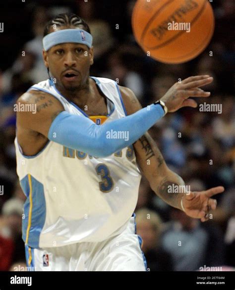 Allen iverson nuggets hi-res stock photography and images - Alamy