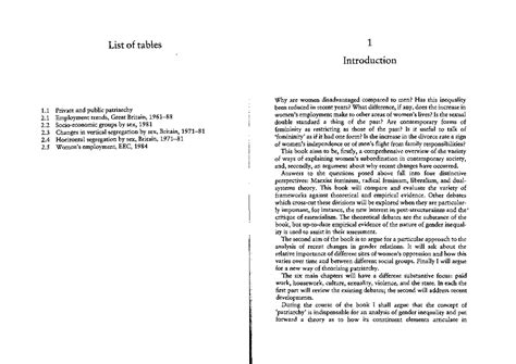 Theoretical Perspectives on Gender Inequality: Analyzing Patriarchy in ...