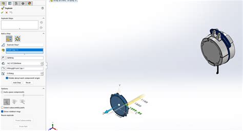 Edit Exploded-View SolidWorks 的图像结果