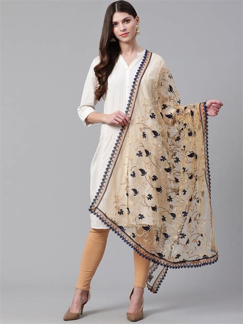 Women's Net Dupatta – Weavers Villa