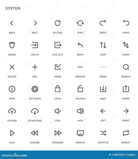 System Icons 的图像结果