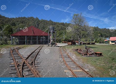 Wee Georgie Wood Railway stock photo. Image of running - 305853614