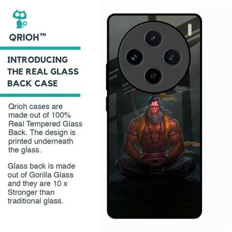 Lord Hanuman Animated Vivo X100 5G Glass Back Cover - Flat 35% Off On ...