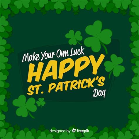 St. Patrick's Day Hintergrund | Kostenlose Vektor