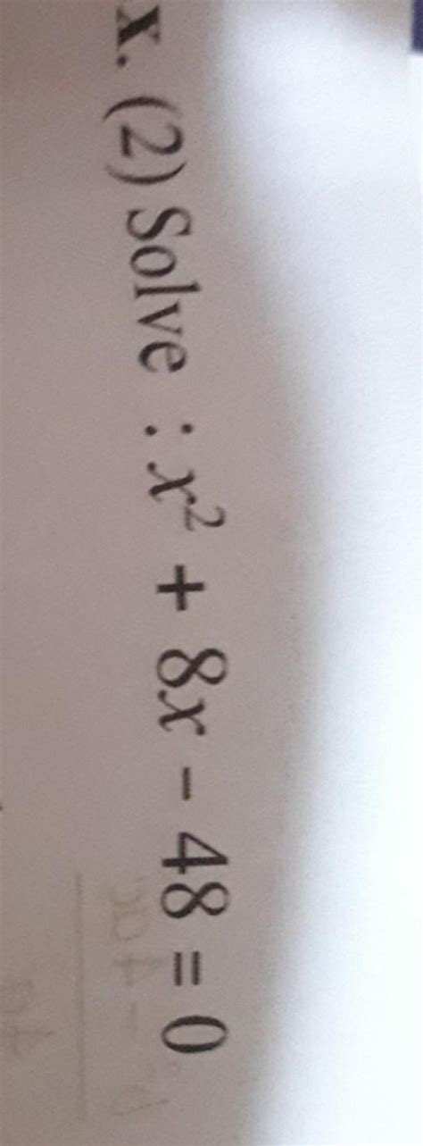 by completing square method - Brainly.in