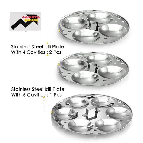 Aashita Shoppe Stainless Steel Idli Cooker with Gas Stove & Induction ...