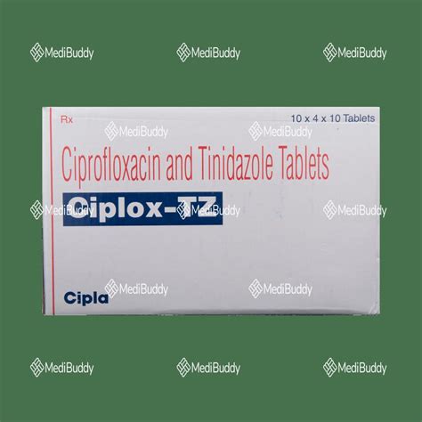 Ciplox TZ Tablet: Price, Uses, Side Effects & How to Use - MediBuddy
