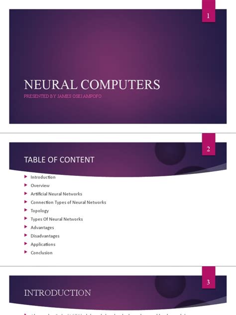 Neural Computers | PDF | Artificial Neural Network | Neuron