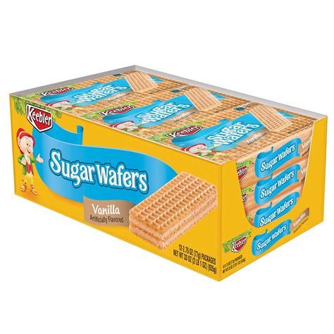 Keebler Vanilla Sugar Wafers, 2.75 oz., 12/Box (KEE12589) | Quill.com