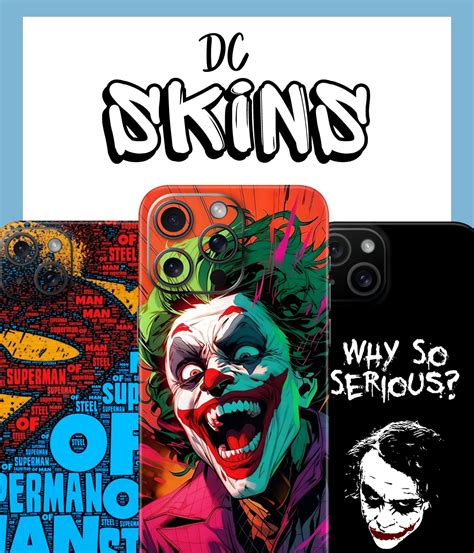 DC Mobile Skins: Heroic-Themed Device Skins – WORTHWRAP MOBILE SKINS