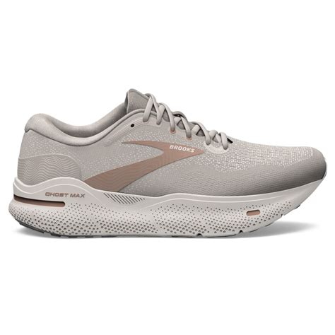 Brooks Ghost Max - Womens Running Shoes - Crystal Grey/White | Sportitude