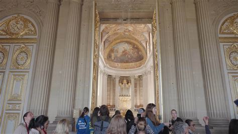 Versailles, France - March 19, 2024 - The interior and details of the ...