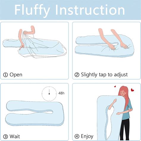 Buy QUEEN ROSE Cooling Pregnancy Pillows, U Shaped Silky Maternity ...