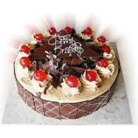 Extravagant Temptation: Taj Black Forest Cake Half KG