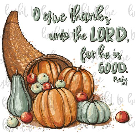 Christian Fall Clipart Blessings Religious Thanksgiving Blessings