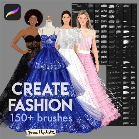 Procreate Fashion Design Brushes | Fashion design, Clothes design, Free ...