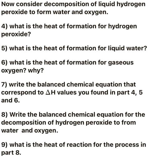 H2O2 Heat Reaction 的图像结果