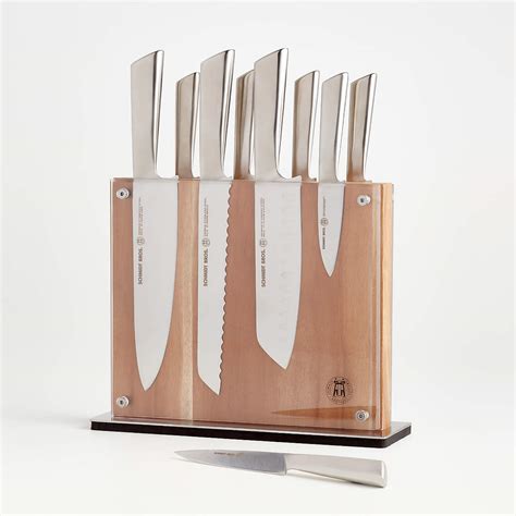 Schmidt Brothers Stainless Steel 10-Piece Knife Block Set + Reviews ...