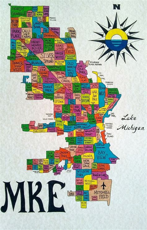 Map Of Milwaukee Neighborhoods