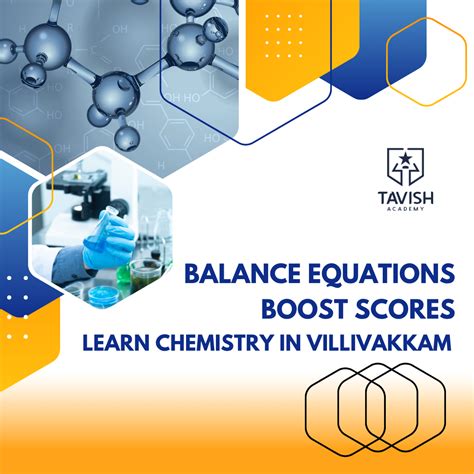 Balance Equations. Boost Scores. Learn Chemistry in Villivakkam