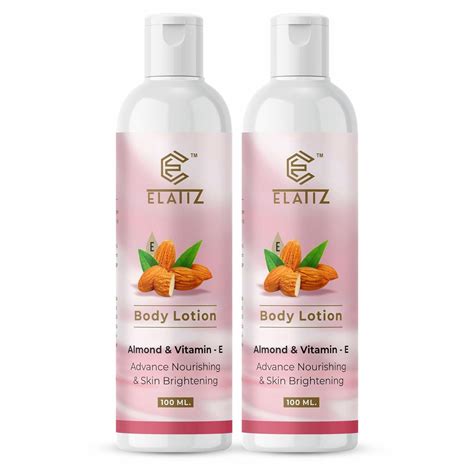 Buy Elatiz Hydrating Vitamin E & Almond Body Lotion for Advance ...