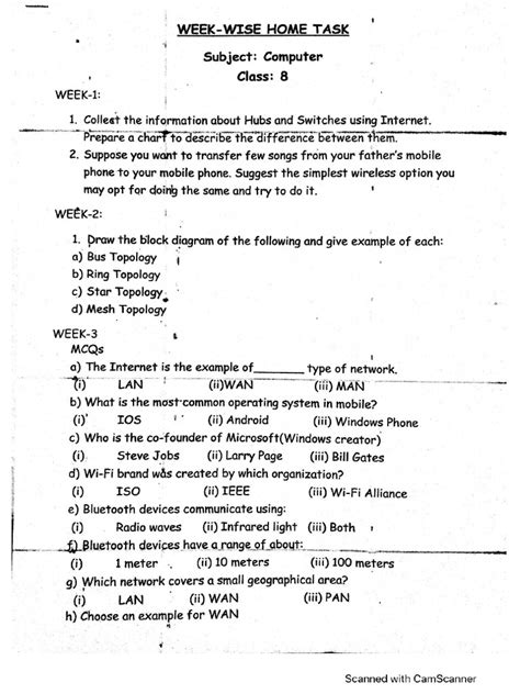 Image result for Assignment Class 8 Weak 4