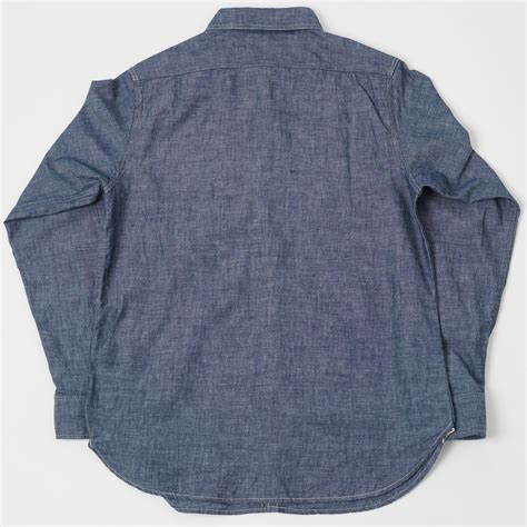 Full Count 4810 5oz Chambray Work Shirt - Indigo Blue | SON OF A STAG