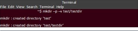 Image result for Mkdir Command Example