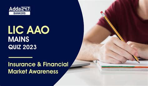 Insurance & FM Awareness Quiz For LIC AAO Mains 2023-15th March